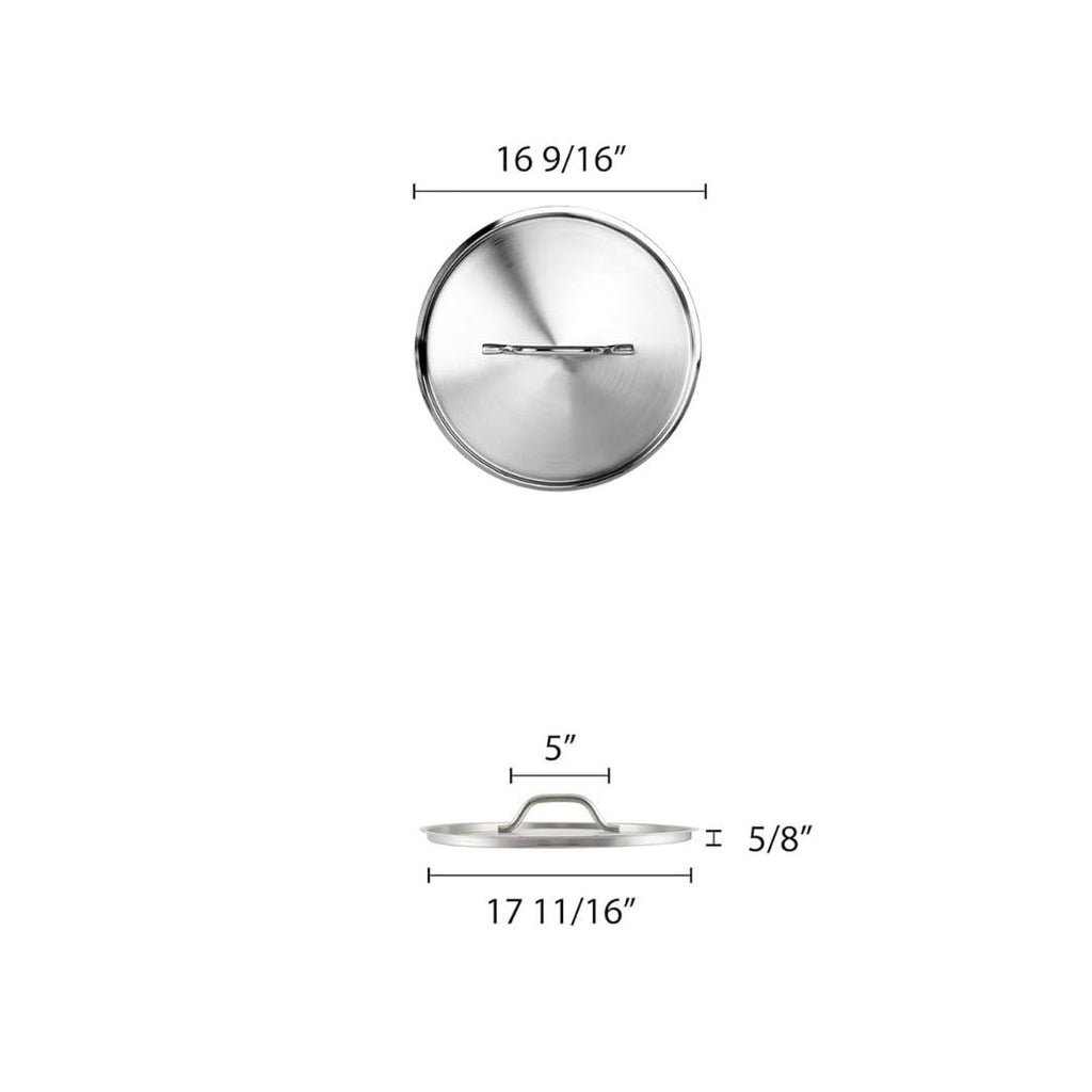 Stainless Steel Stock Pot Lid W343