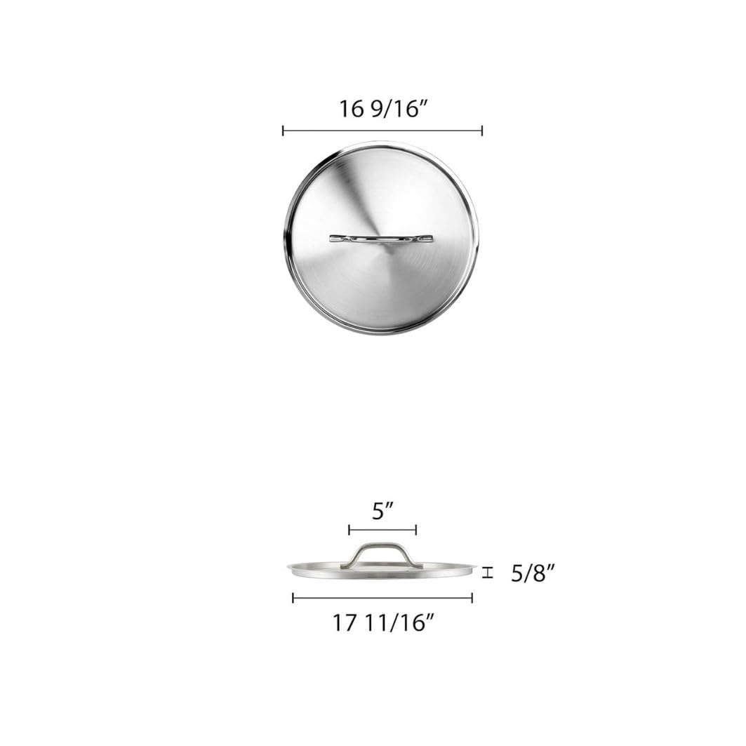 Stainless Steel Stock Pot Lid W343
