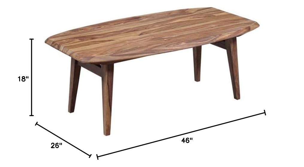 Solid Sheesham Wood Coffee Table S1897
