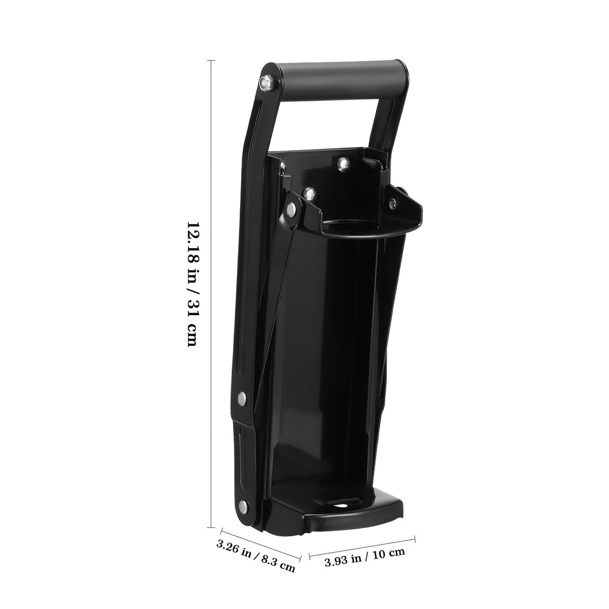Wall Mounted Stainless Steel Can Crusher with Bottle Opener K2475