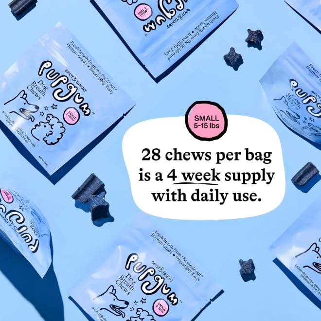 Dog Dental Chews for Fresh Breath & Clean Teeth 28 Chews G413744