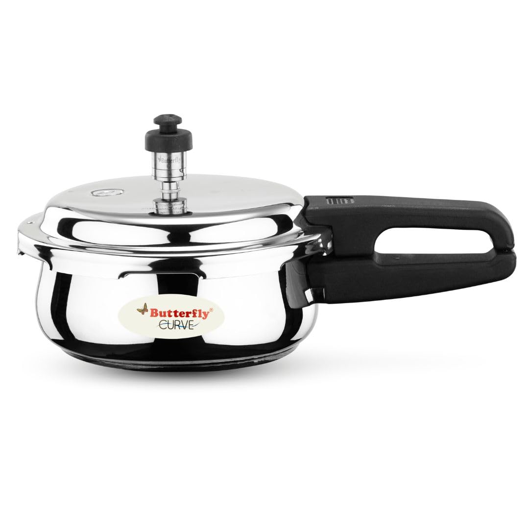 Stainless Steel Pressure Cooker - 2 Litres B751