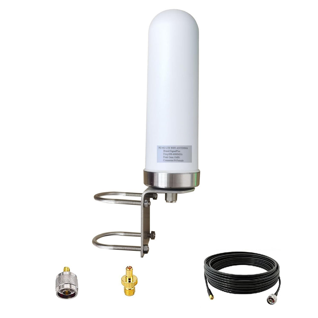 Outdoor 4G 5G LTE Cellular Antenna 698-6000mhz 10dBi W19742