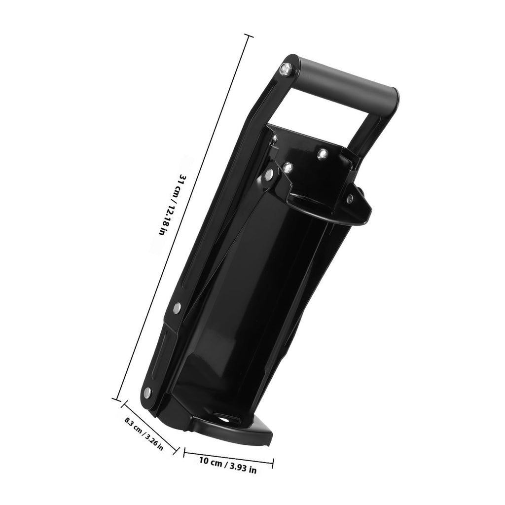Wall Mounted Stainless Steel Can Crusher with Bottle Opener K2475