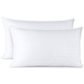 King Size Set of 2 Down Alternative Cotton Bed Pillows V21652