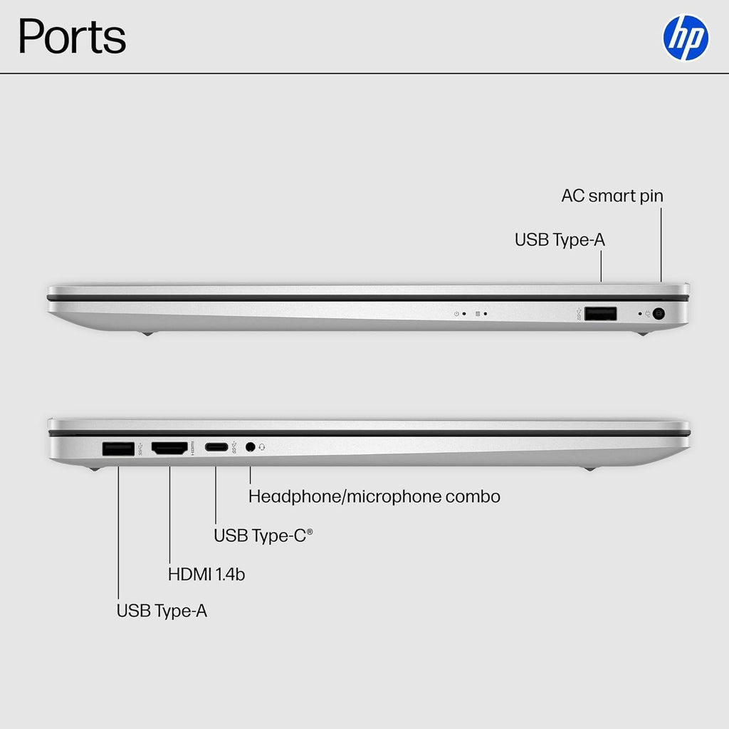 17.3" HD+ Touchscreen Laptop, AMD Ryzen 5, 16GB RAM 1TB SSD, Silver Y807500