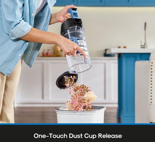 Bagless Upright Vacuum Cleaner with Brush and Crevice Tool G260