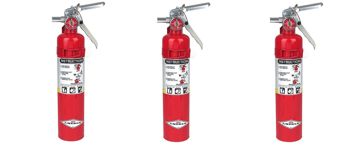 2.5lb ABC Dry Chemical Fire Extinguisher 3-Pack O346210