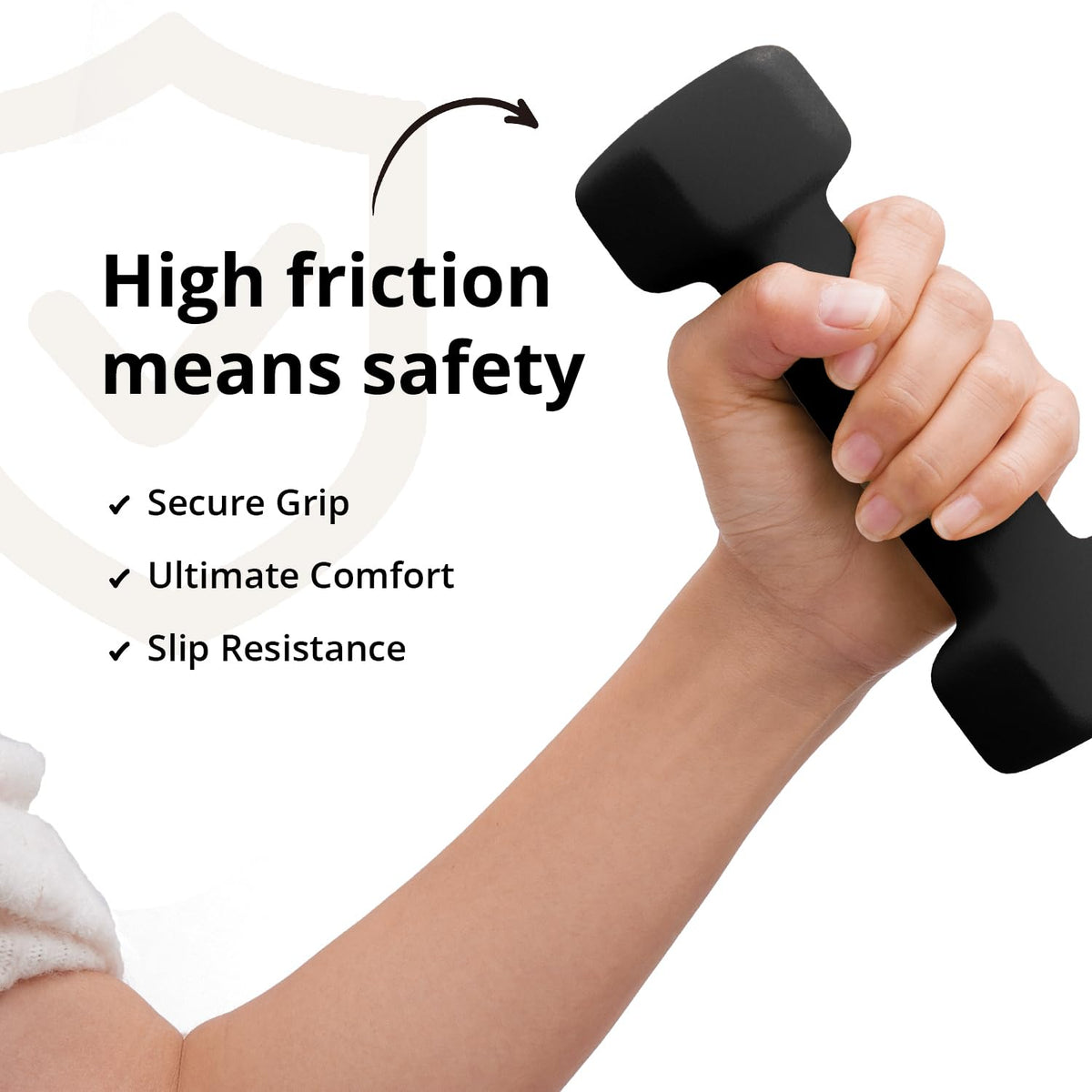Neoprene Coated Hexagonal Dumbbells L1114