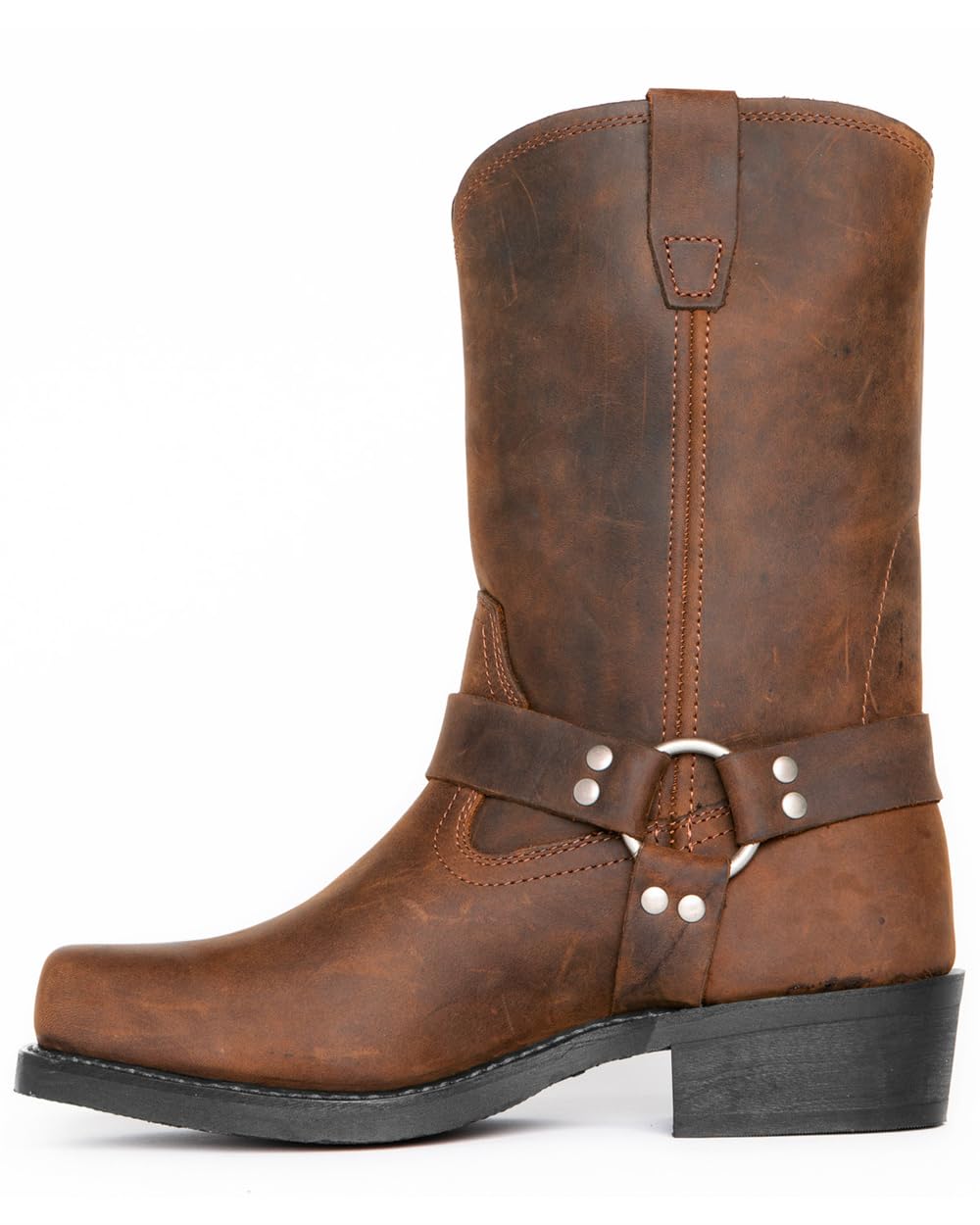 Men's Square Toe Embroidered Cowboy Boots C1369