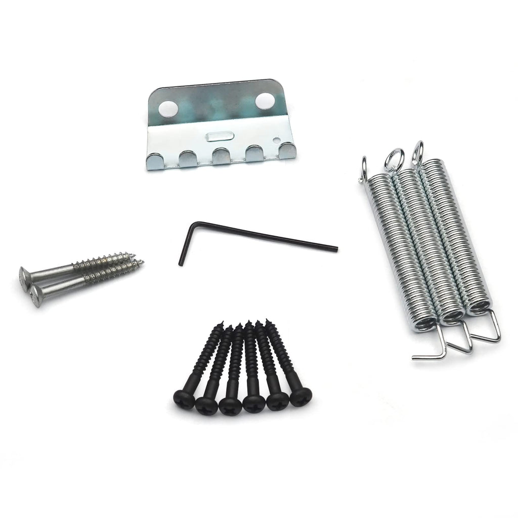 52.5mm Black Tremolo Bridge Set W288