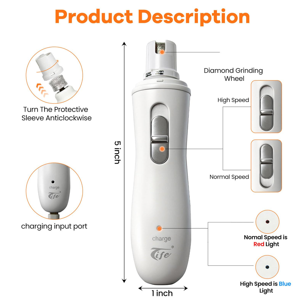 Dog Nail Grinder Y187087