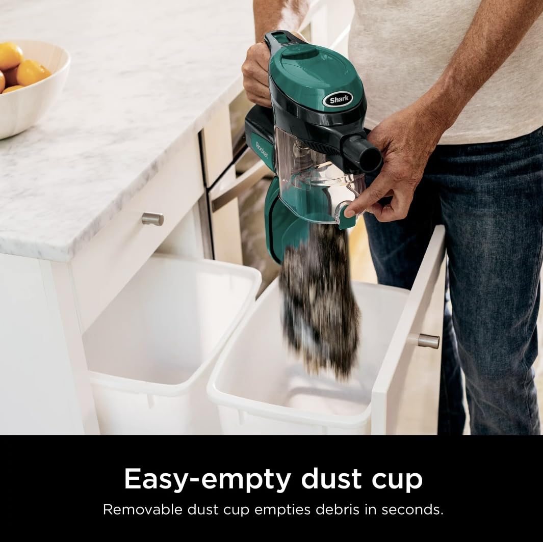 Ultra-Light Corded Vacuum for Carpets & Hard Floors, Green I183