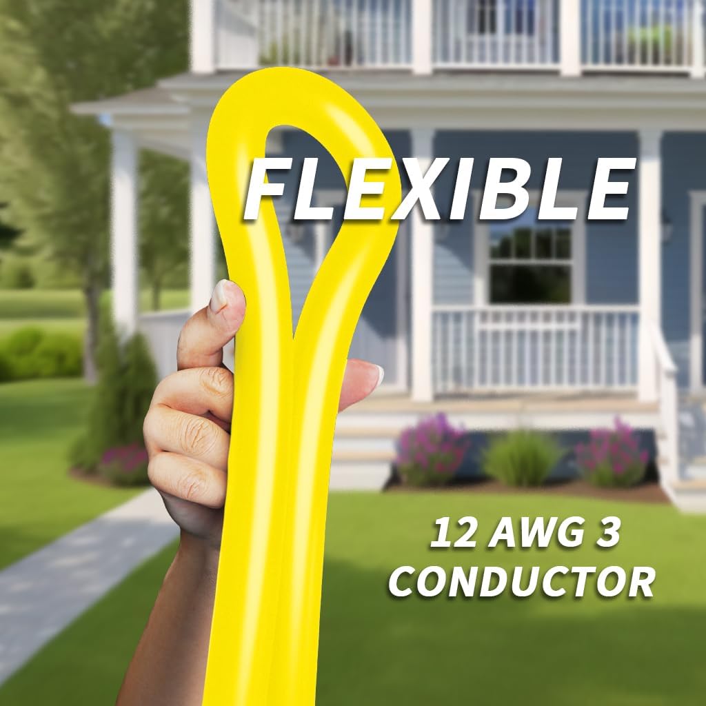 100ft 12/3 Outdoor Extension Cord Waterproof W304364