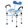 U-Shaped Shower Chair with Arms & Back O841