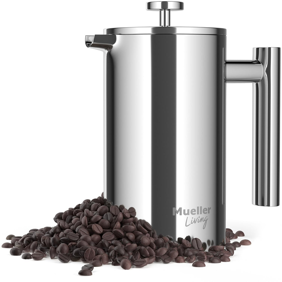 20oz Stainless Steel French Press Coffee Maker P961329