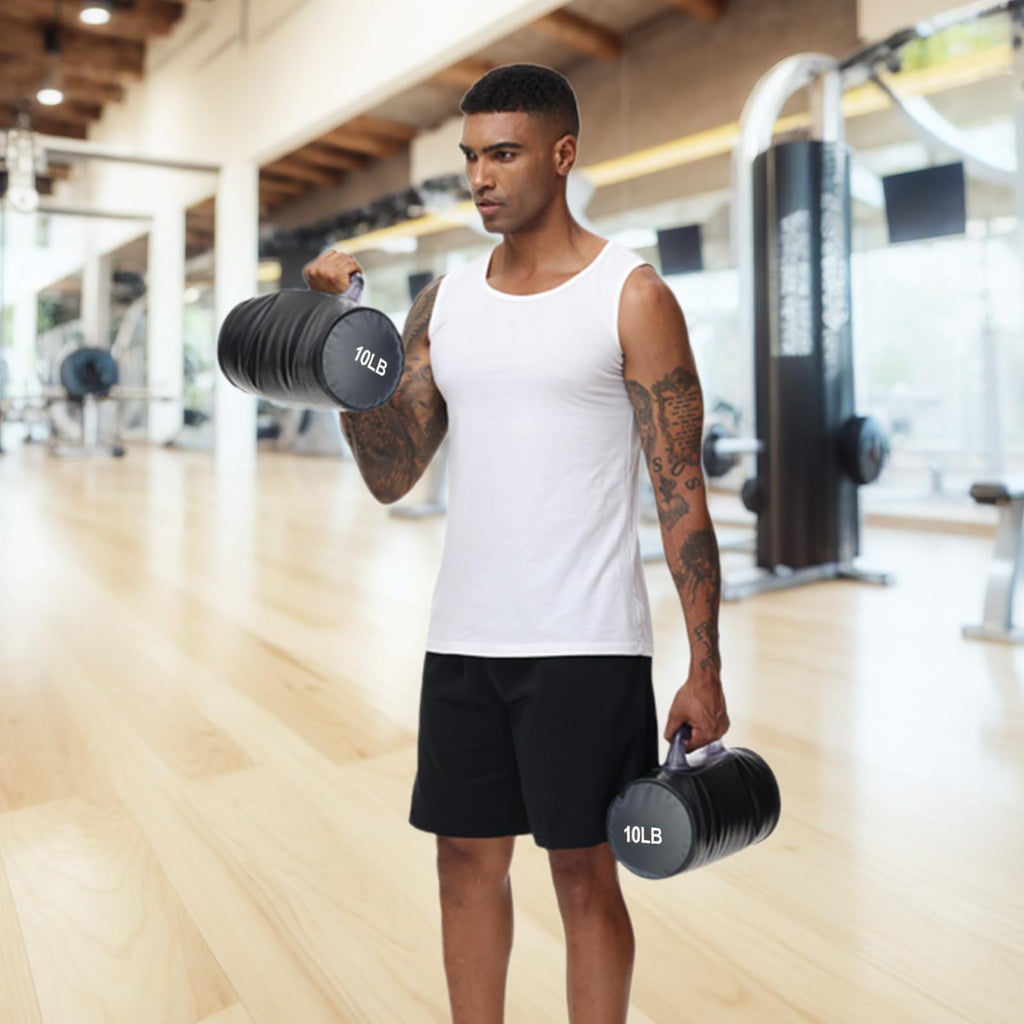 Water Filled Training Dumbbells, Adjustable Weights to 40Lbs B103519