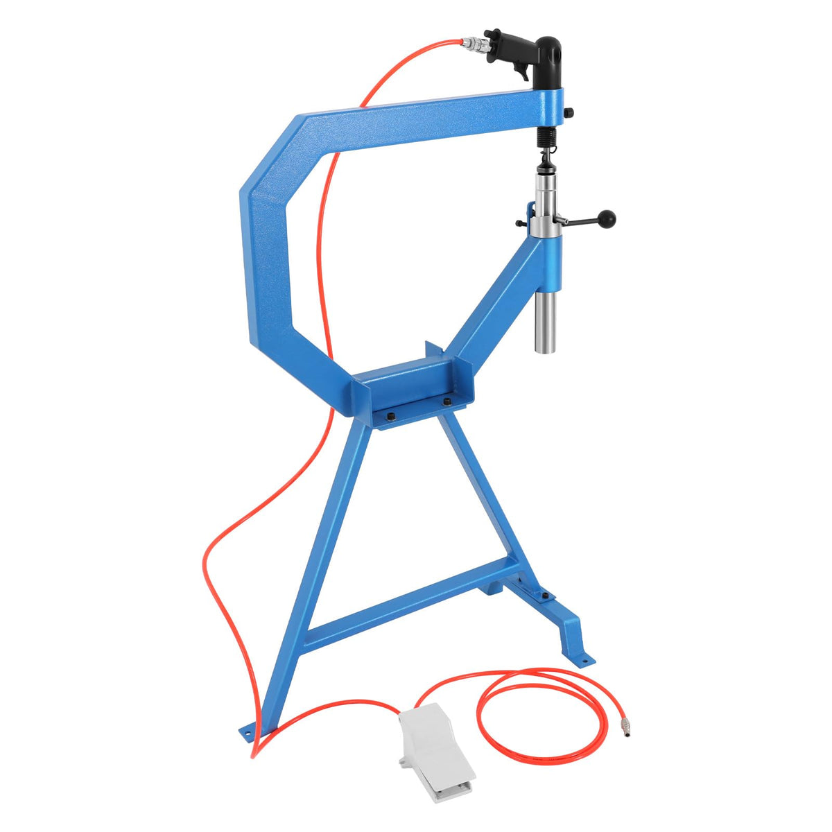 Pneumatic Planishing Hammer Metal Shrinker Stretcher with Stand & Pedal Y98855