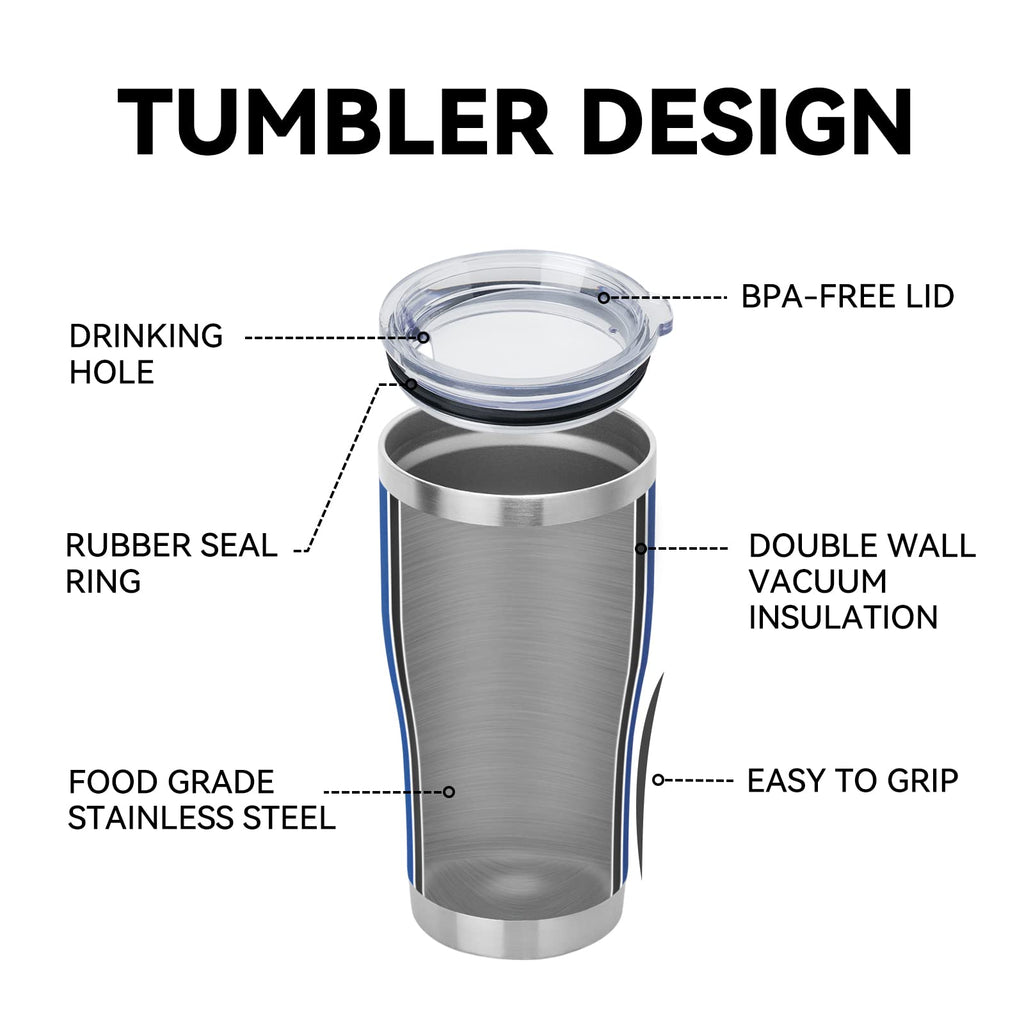 20oz Stainless Steel Insulated Tumbler V33646
