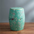 Glazed Ceramic Decorative Garden Stool 28x28x46cm S282