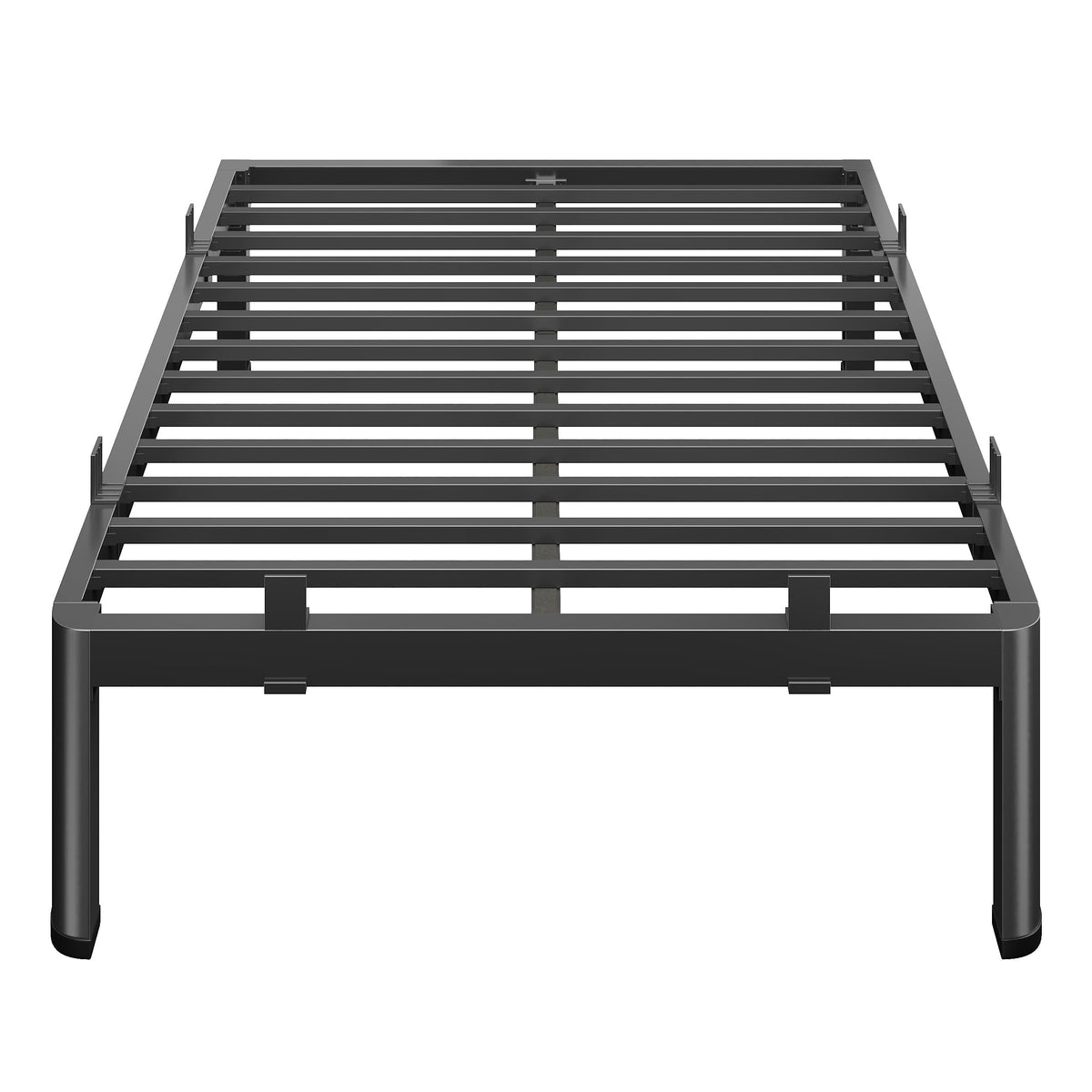 18 Inch Metal King Bed Frame with Steel Support O853