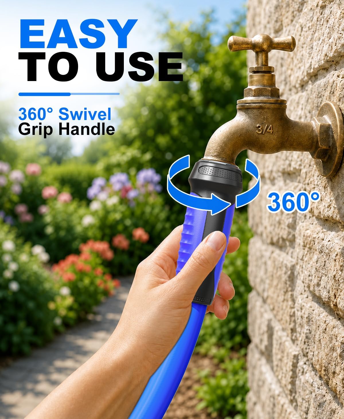 Garden Water Hose 100 ft x 5/8" A9864
