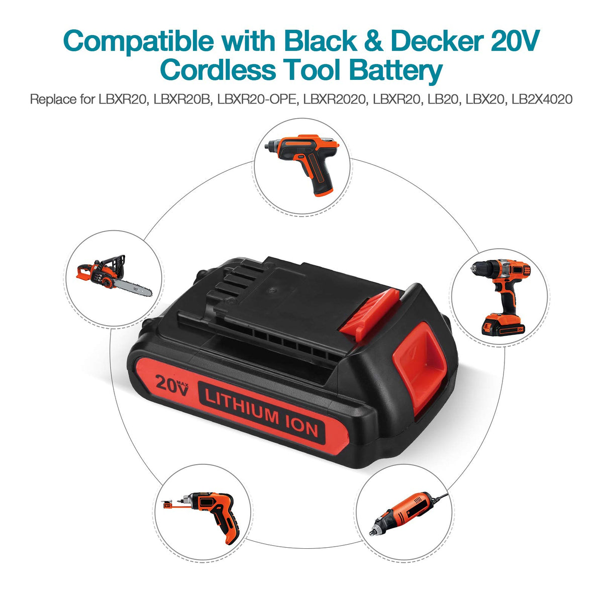 20V Lithium Battery and Charger G902