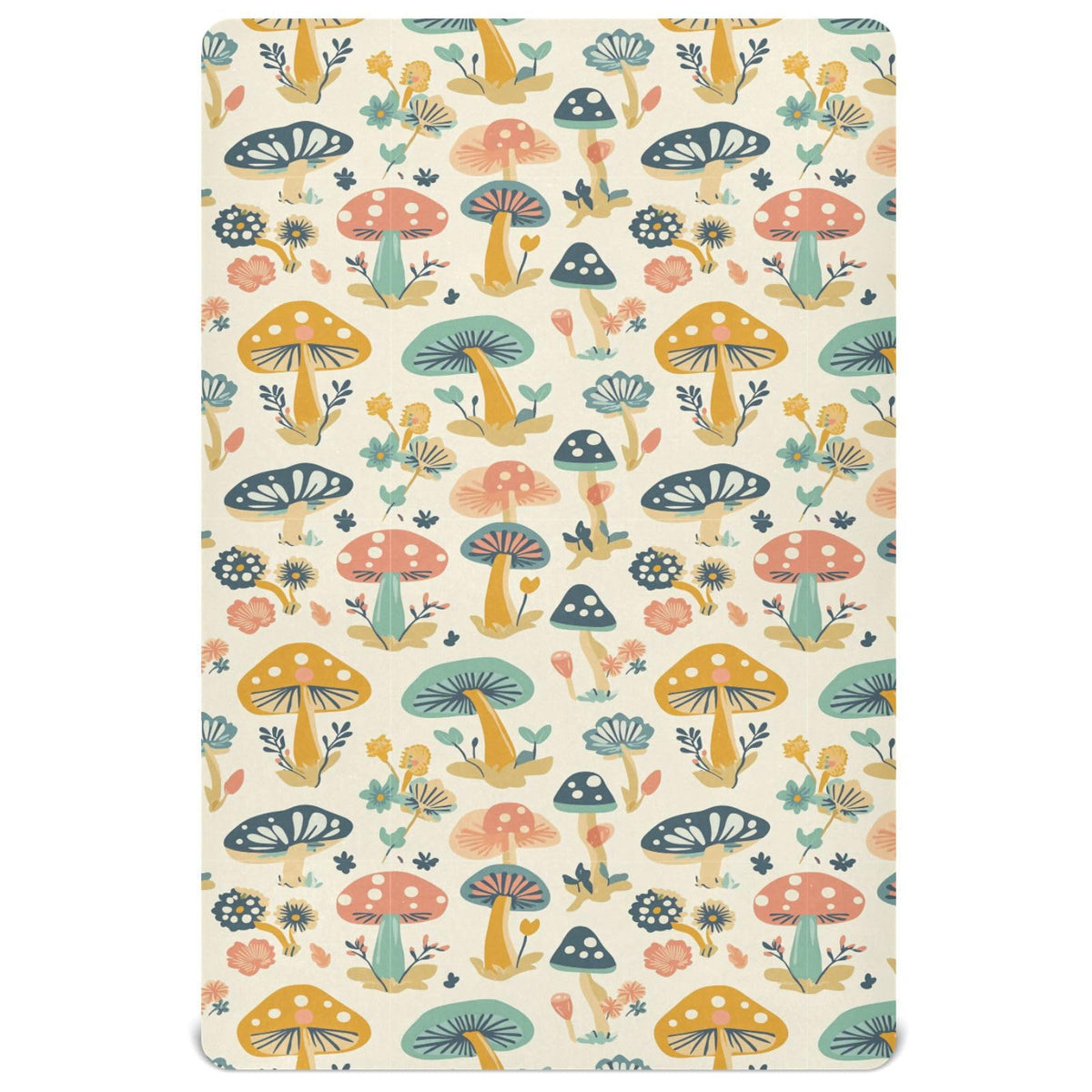 Soft Breathable Microfiber Fitted Crib Sheet, Standard Size 28in x 52in G53690
