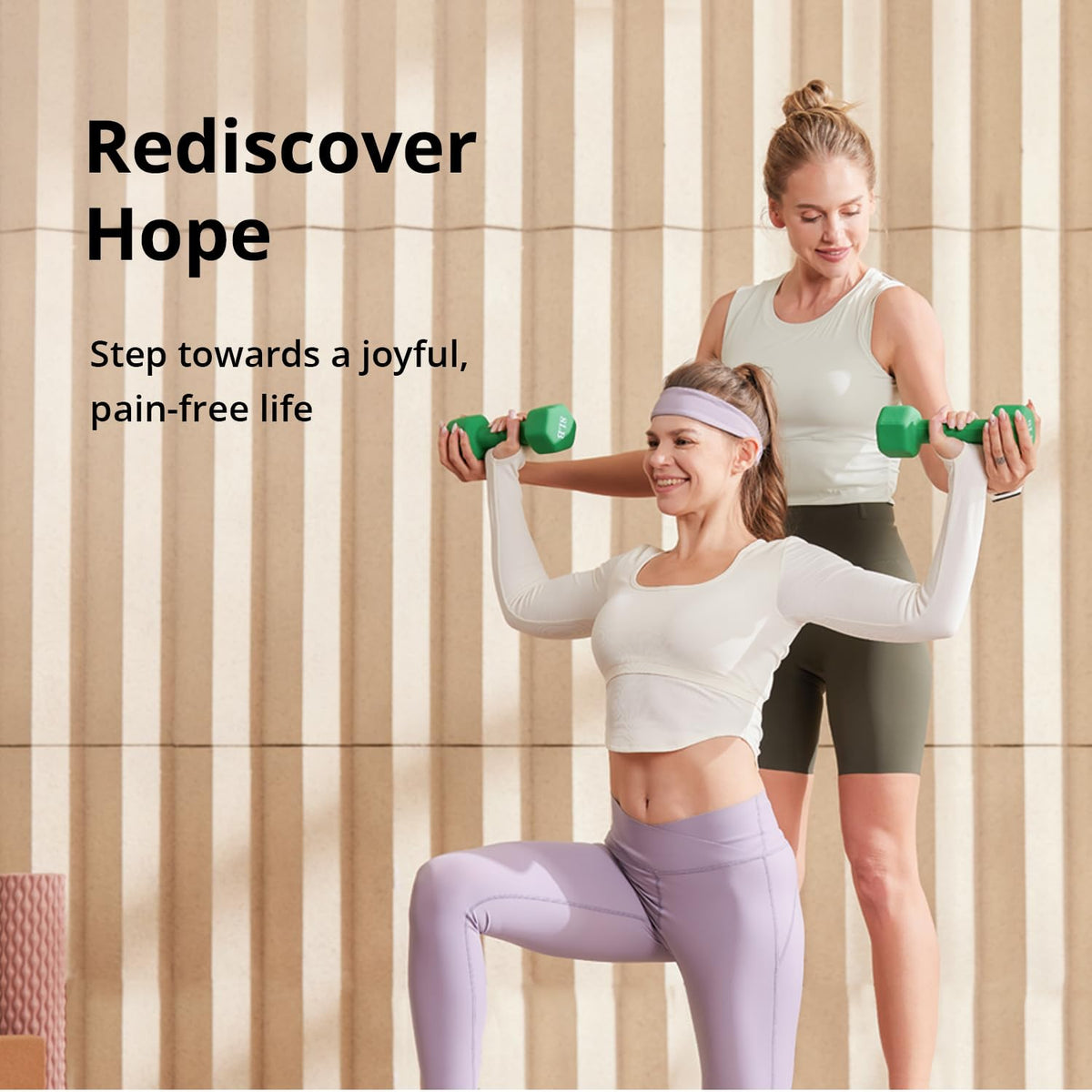 Neoprene Coated Hexagonal Dumbbells L1114
