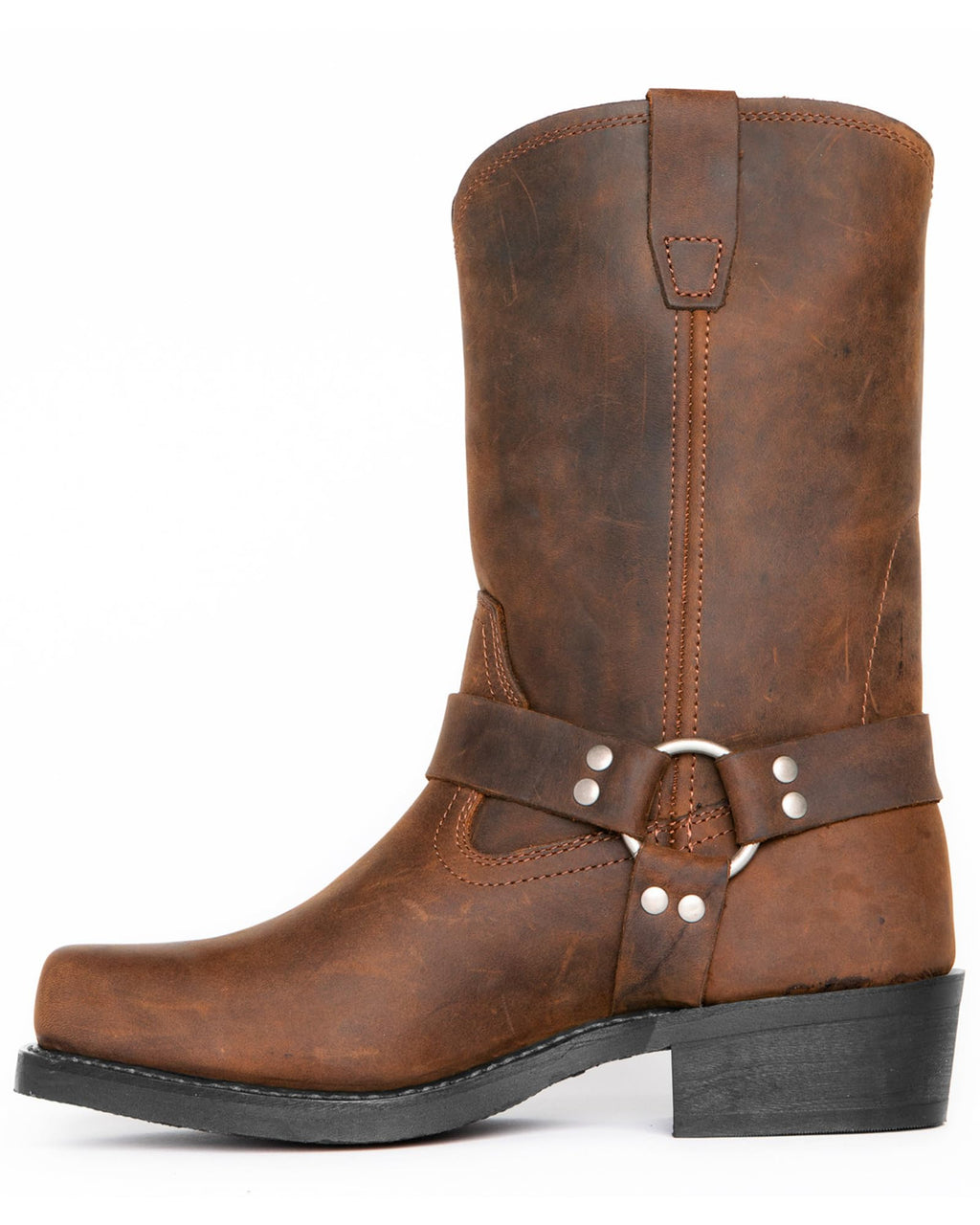 Men's Square Toe Embroidered Cowboy Boots C1369