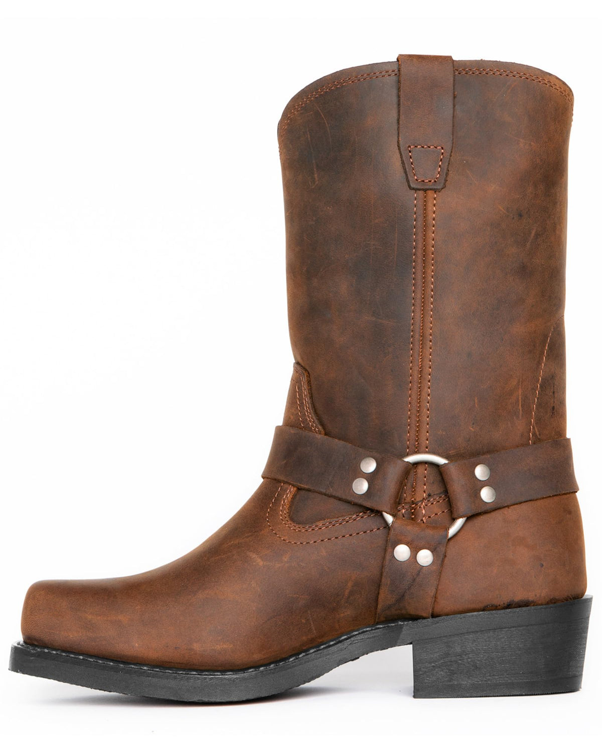 Men's Square Toe Embroidered Cowboy Boots C1369