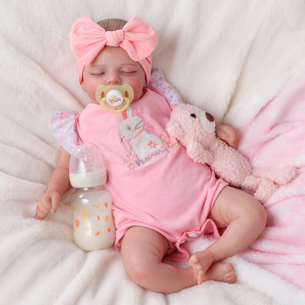 20 Inch Soft Body Realistic Baby Doll Girl C89529