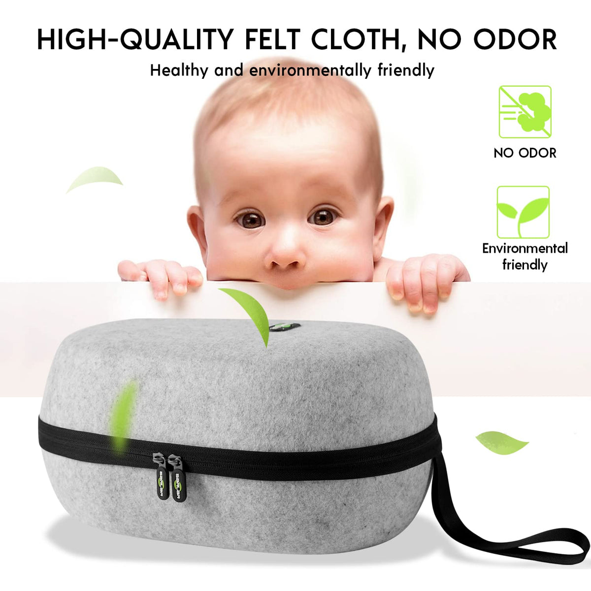 Hard Carrying Case for Gaming Headset and Touch Controllers J6858