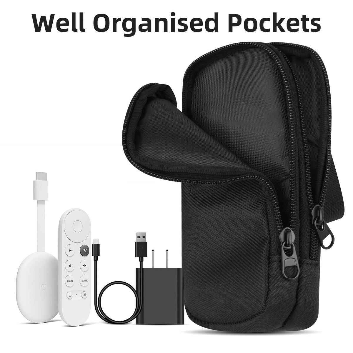 Streaming Stick & Voice Remote Travel Case U801