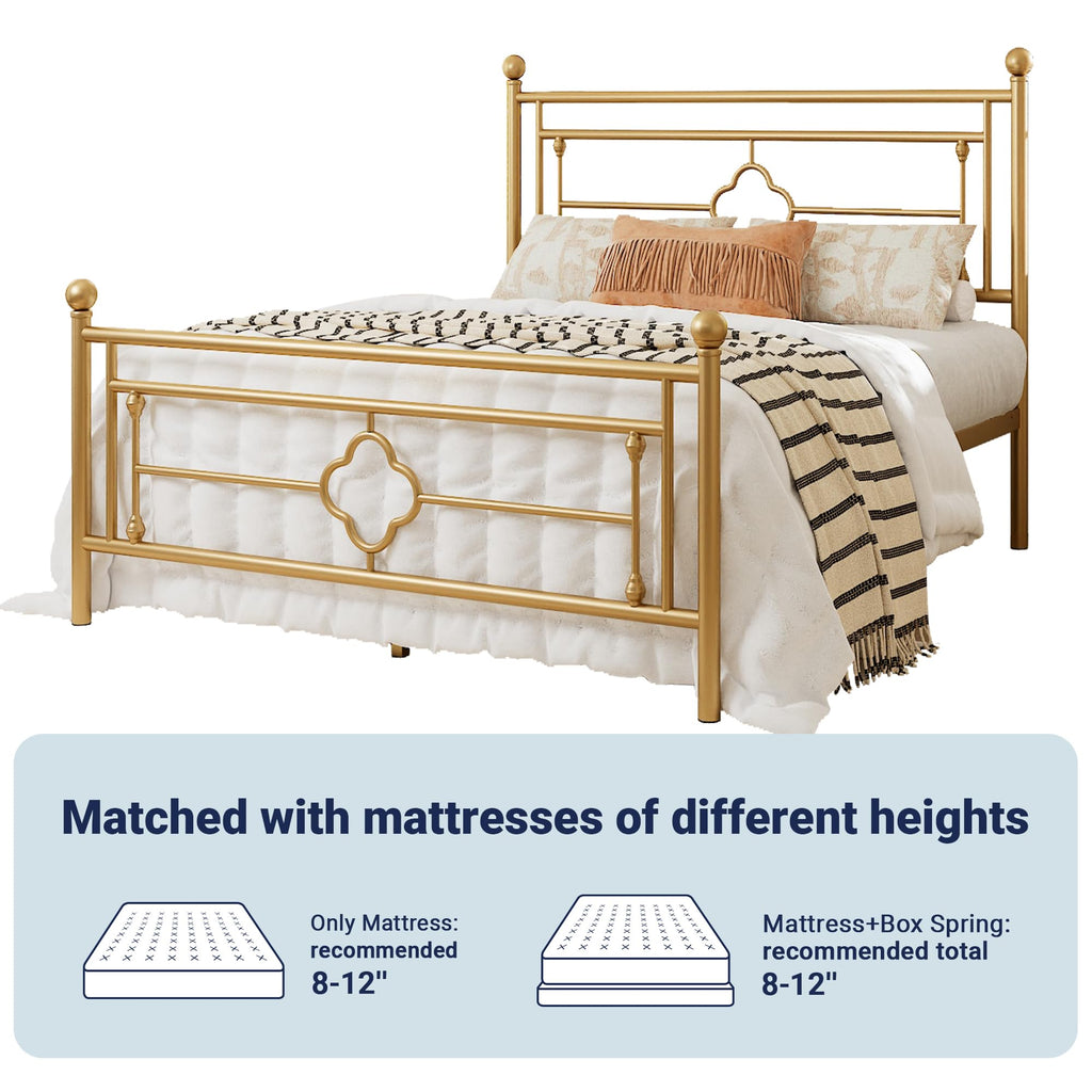 Full Size Metal Platform Bed Frame X4730