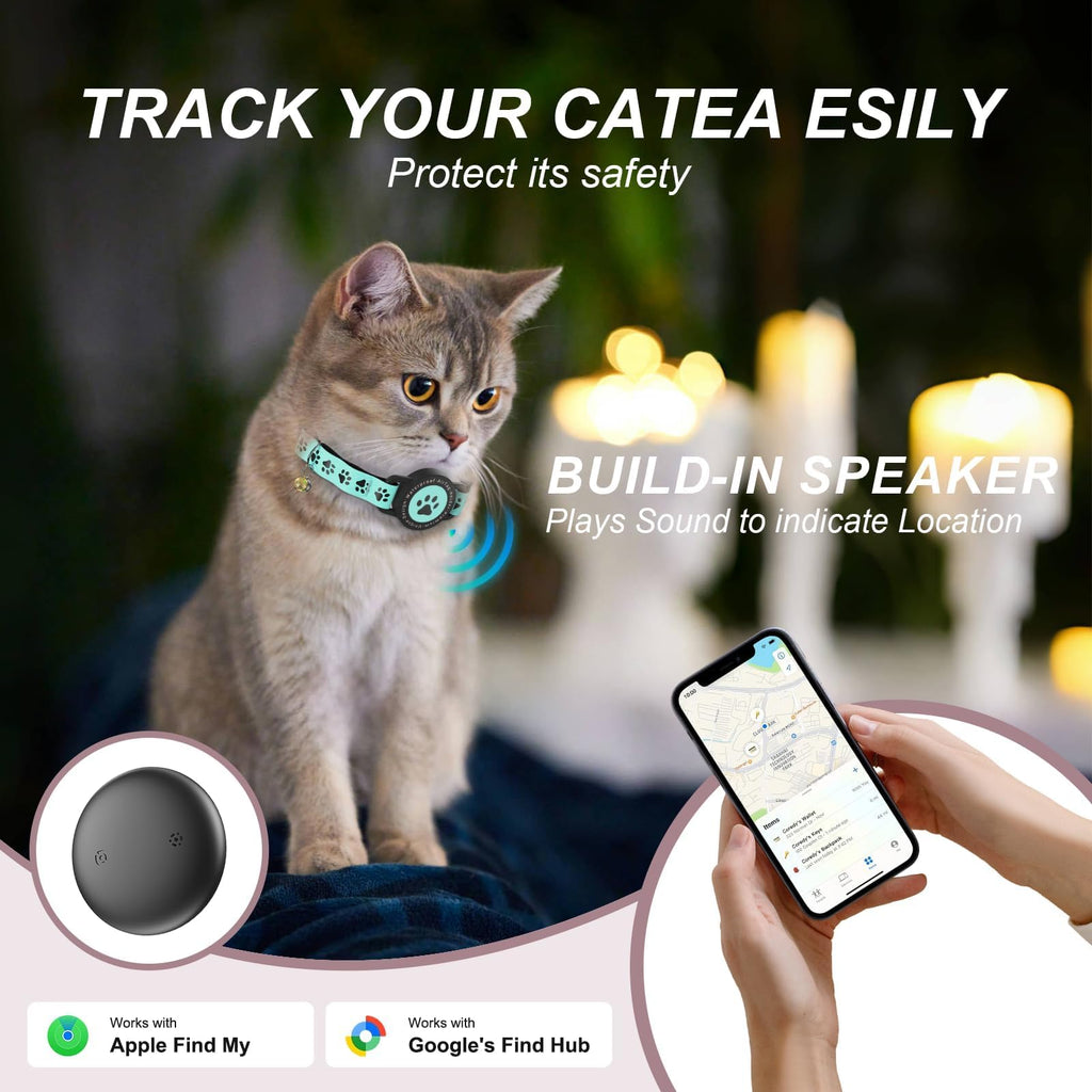 GPS Cat Tracker Collar Blue I954206