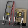 8.5 FT 330 Lbs Aluminum Telescoping Ladder I13066