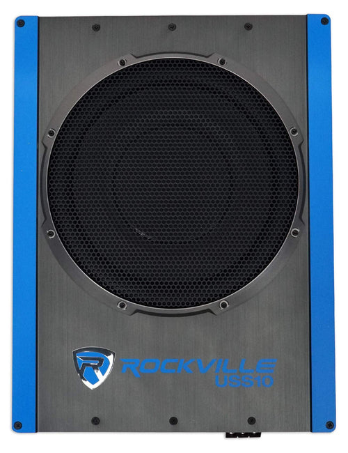 10" Slim Under-Seat Powered Car Subwoofer T4850