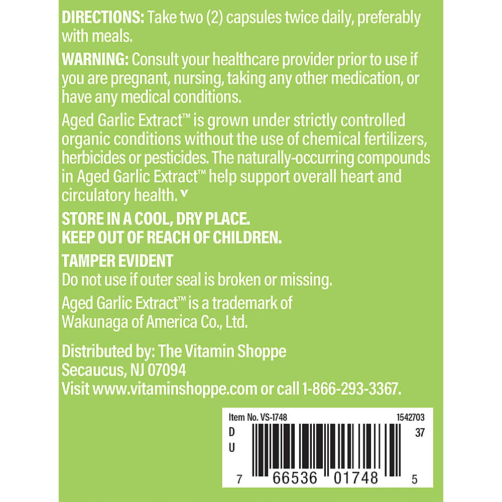 Garlic 600 MG 300 Capsules F981960