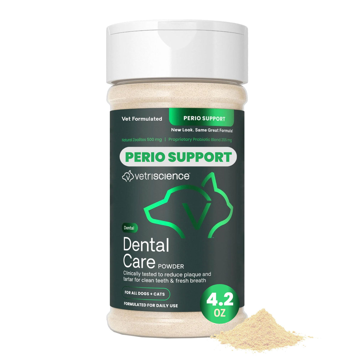 Dental Care Powder for Dogs and Cats, 4.2 oz I35543