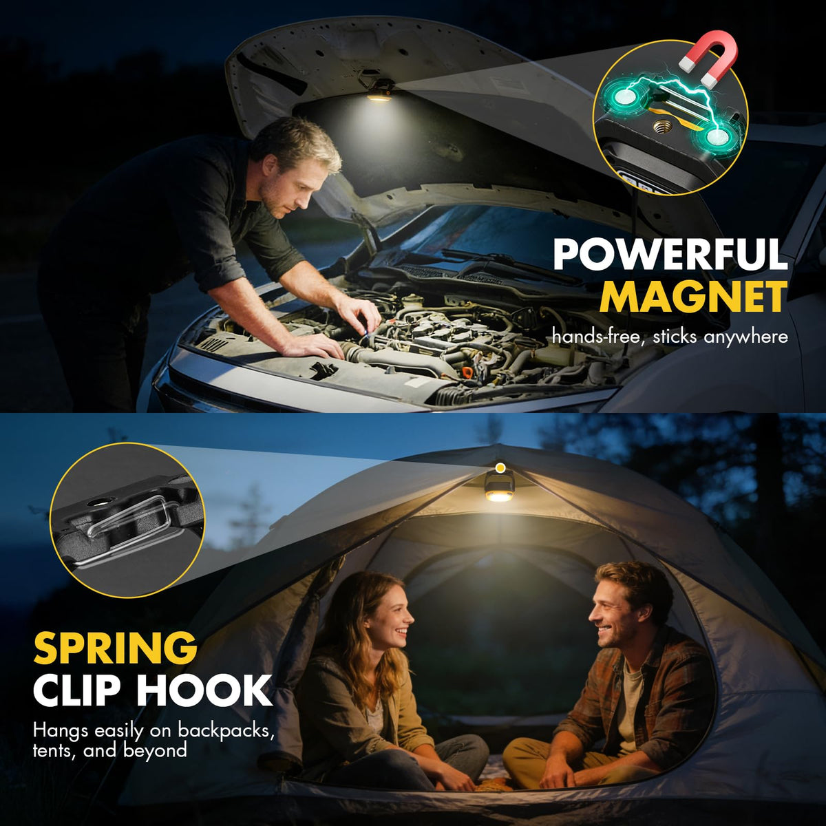 Rechargeable Magnetic Work Light P432864