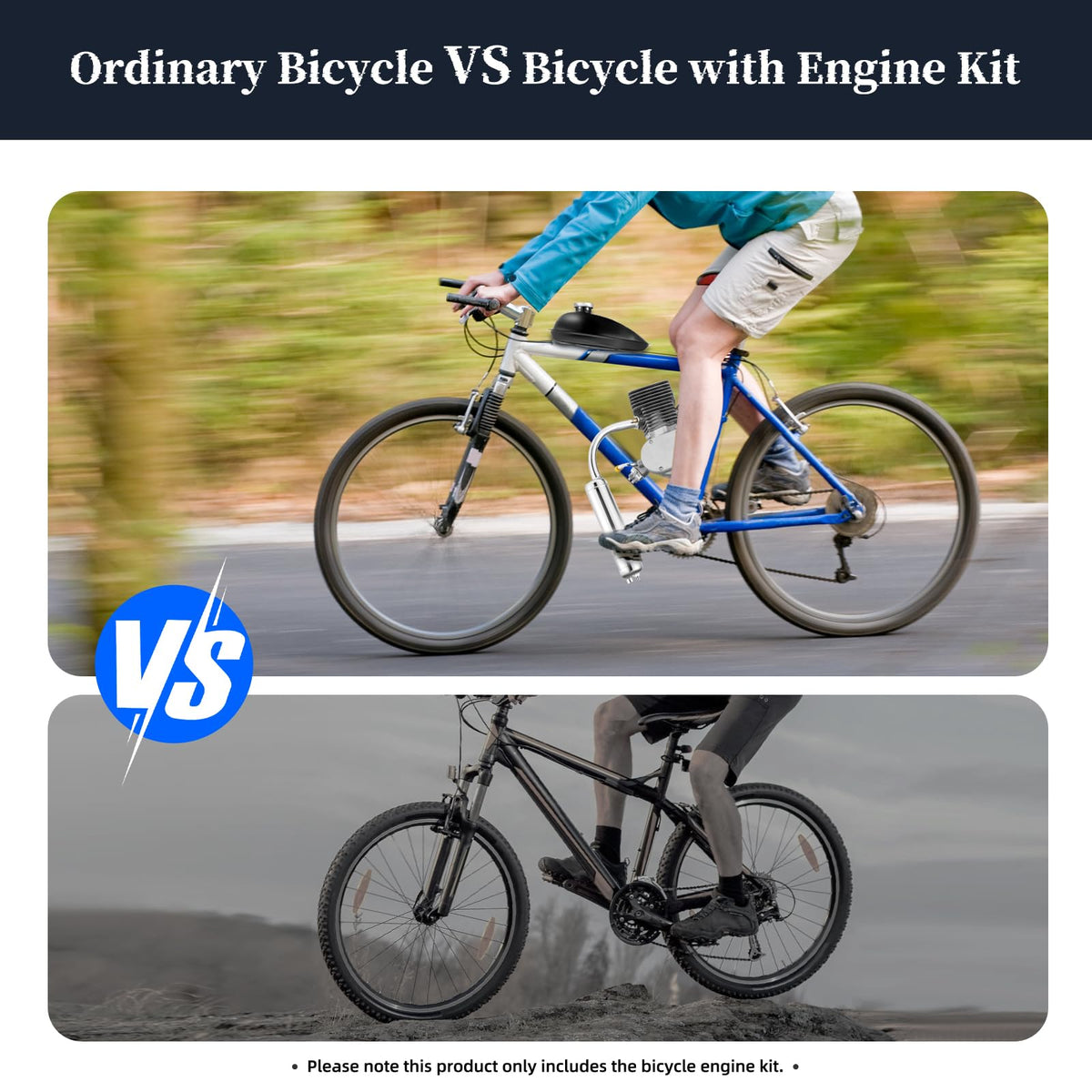 2-Stroke 100cc Bicycle Engine Kit I99404