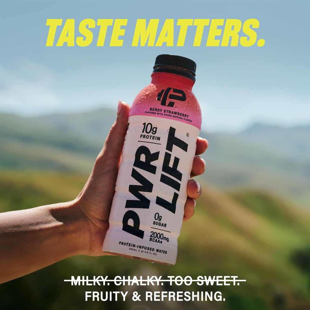 Whey Protein Water Variety Pack 16.9 Oz (Pack of 12) H331