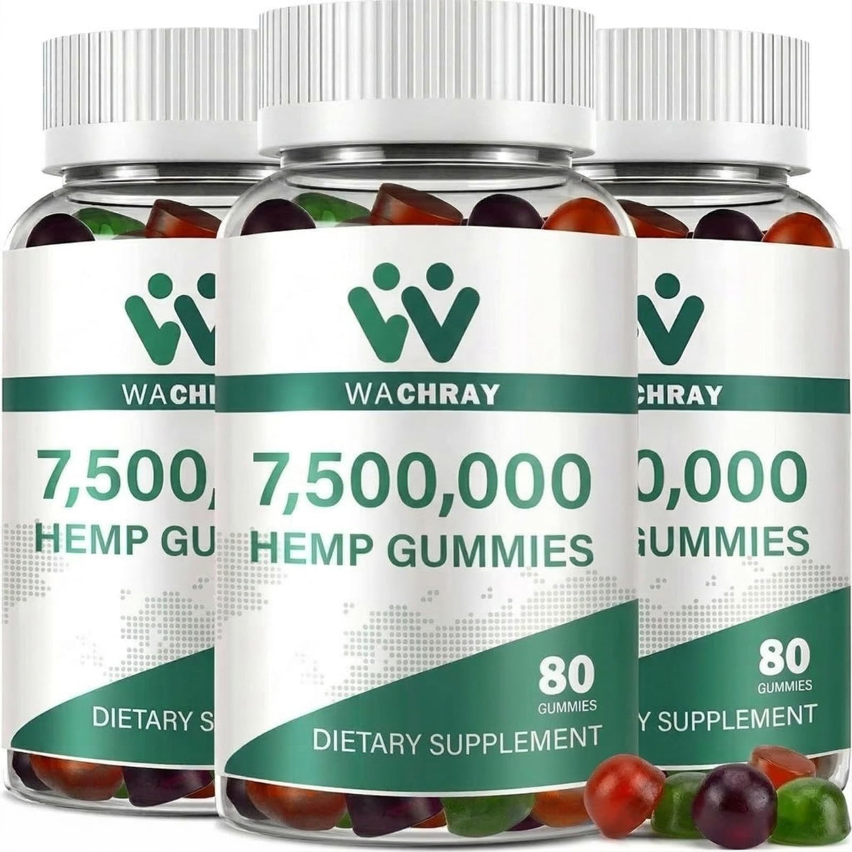 Organic Vegan Hemp Gummies with Omega 3 6 9 Z31243