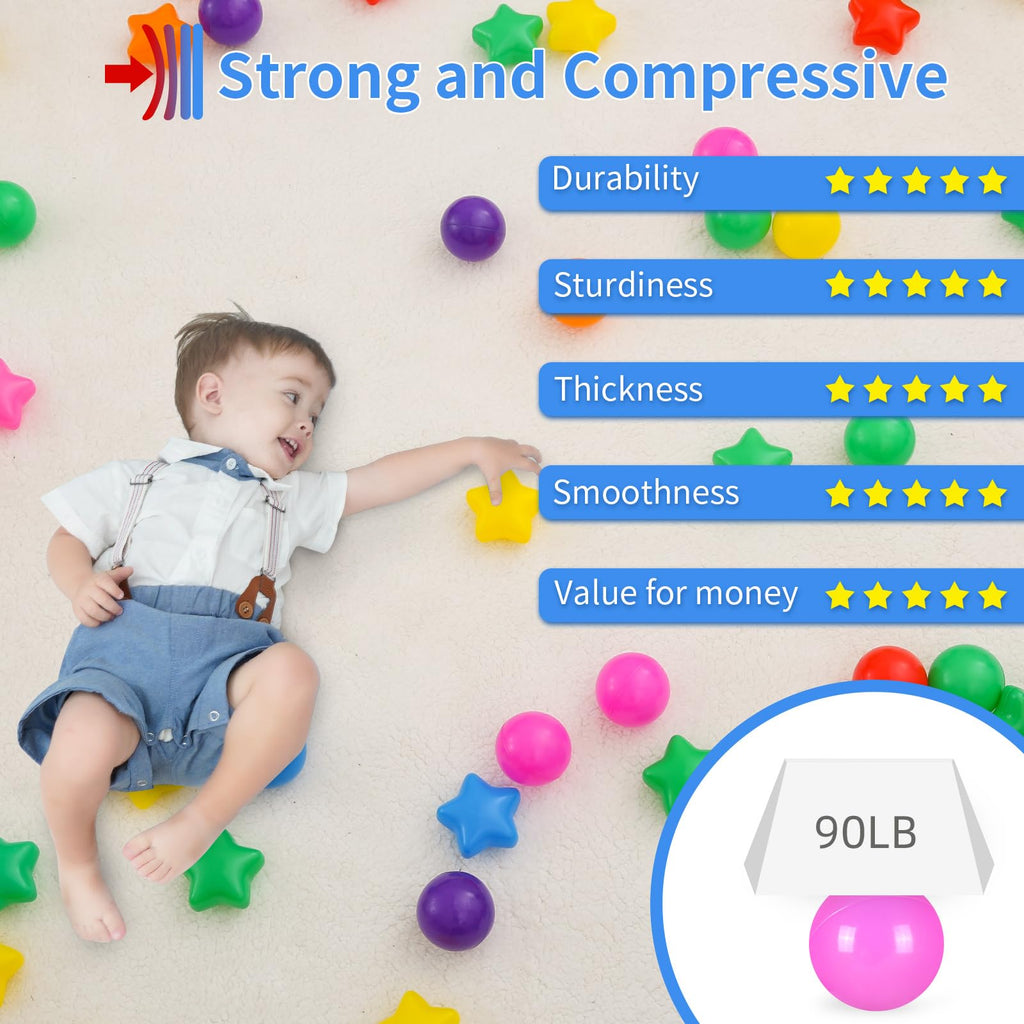 Crush Proof Plastic Ball Pit Balls G915
