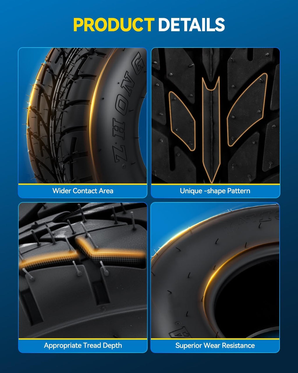 All-Terrain Tires 19x7-8 Set 1 P25248