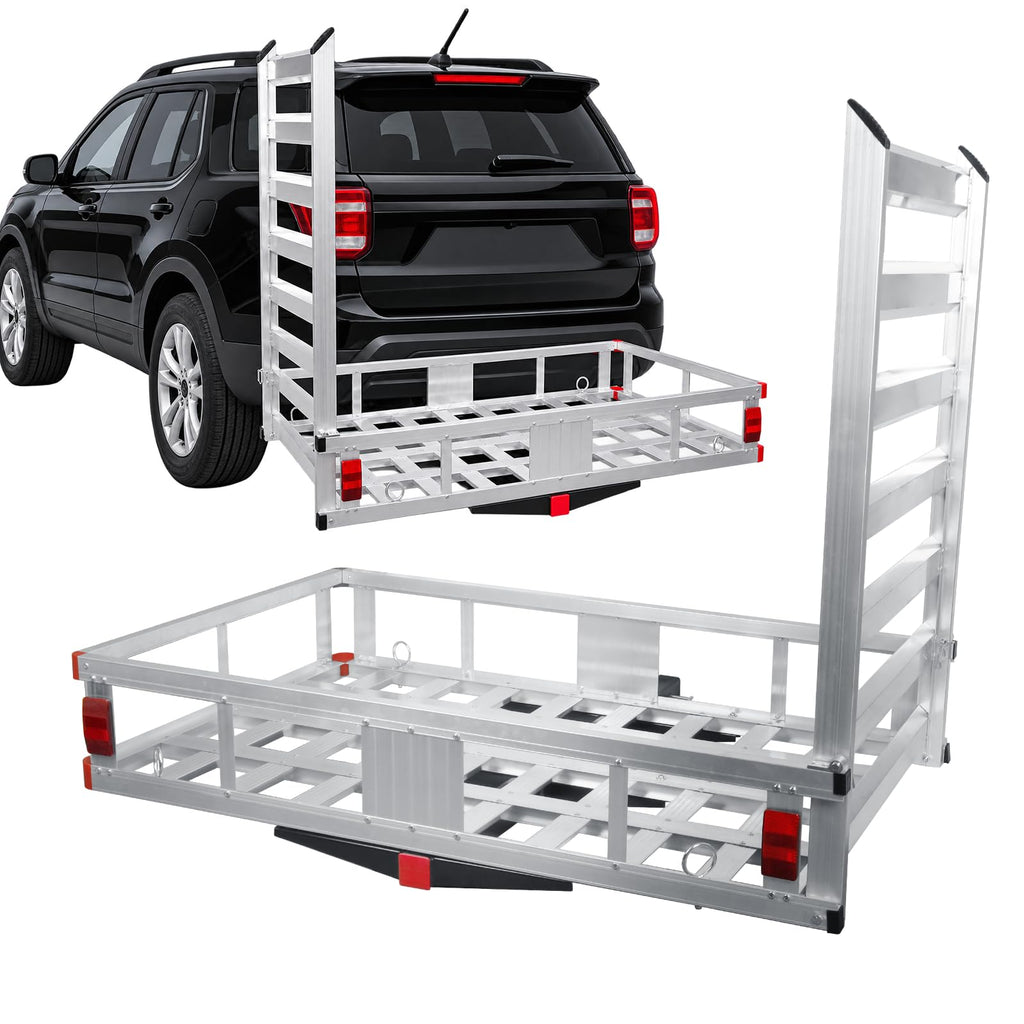 Heavy-Duty Aluminum Hitch Cargo Carrier S330