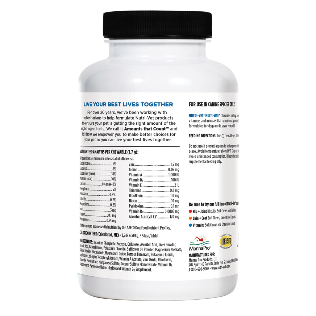Dog Multivitamin 180 Count H299372