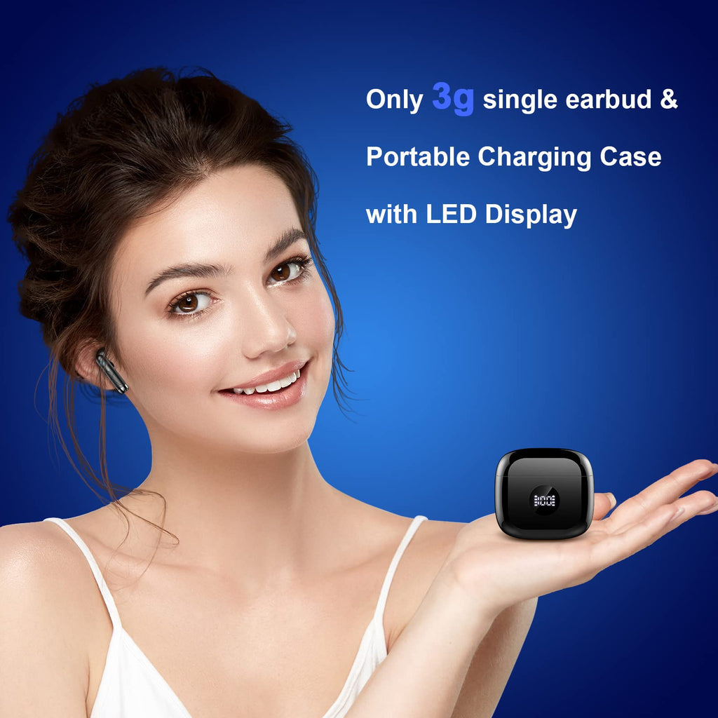 Black and Purple Wireless Earbuds C324471
