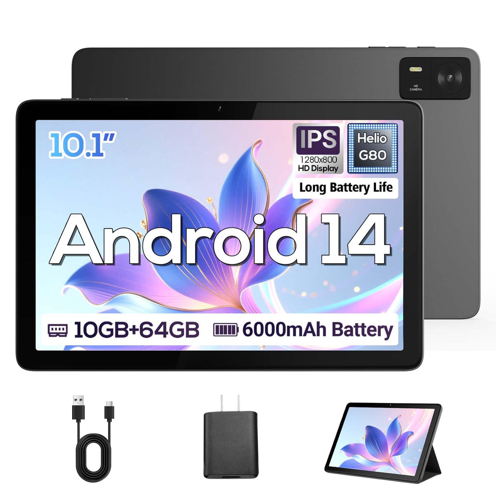 10.1" Android Tablet with Octa-core Processor 10GB RAM 64 GB ROM G669943